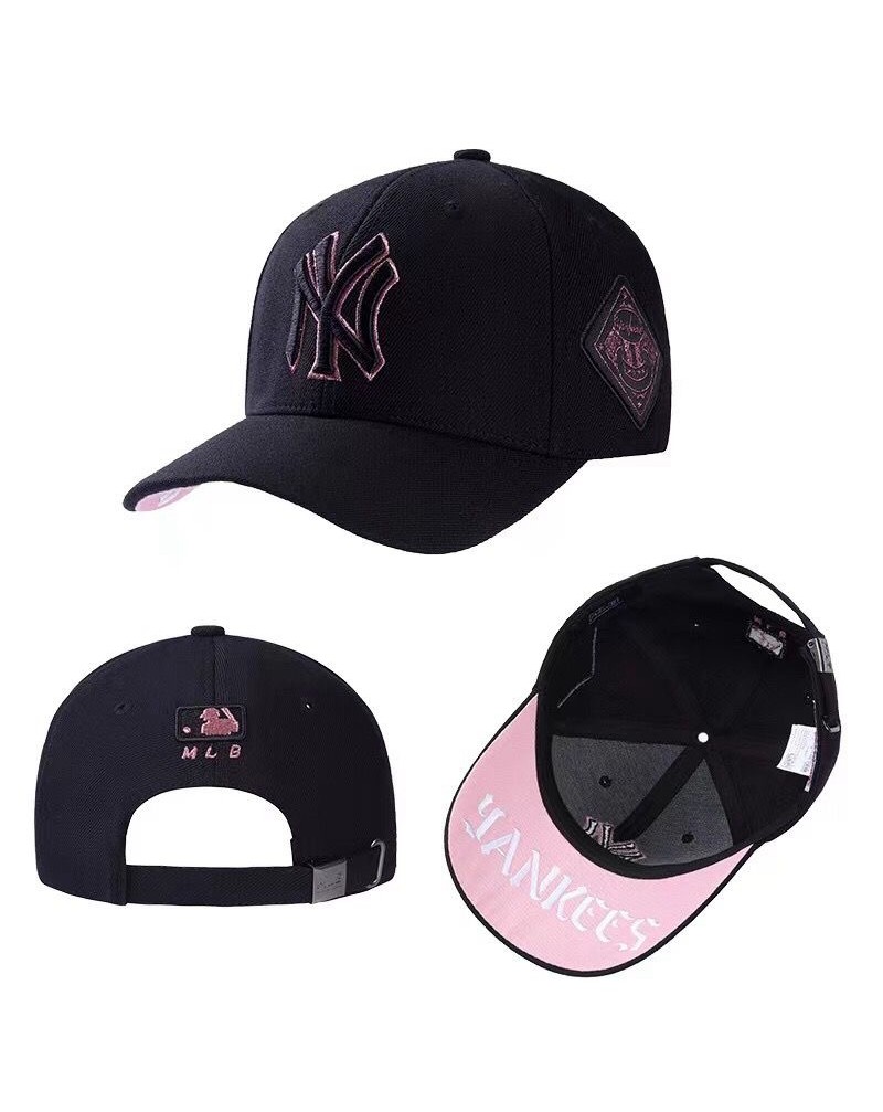 NY MLB キャップ精緻刺繍潮流ブランド野球キャップ男女向け人気 NY MLB キャップ精緻刺繍潮流ブランド野球キャップ男女向け人気