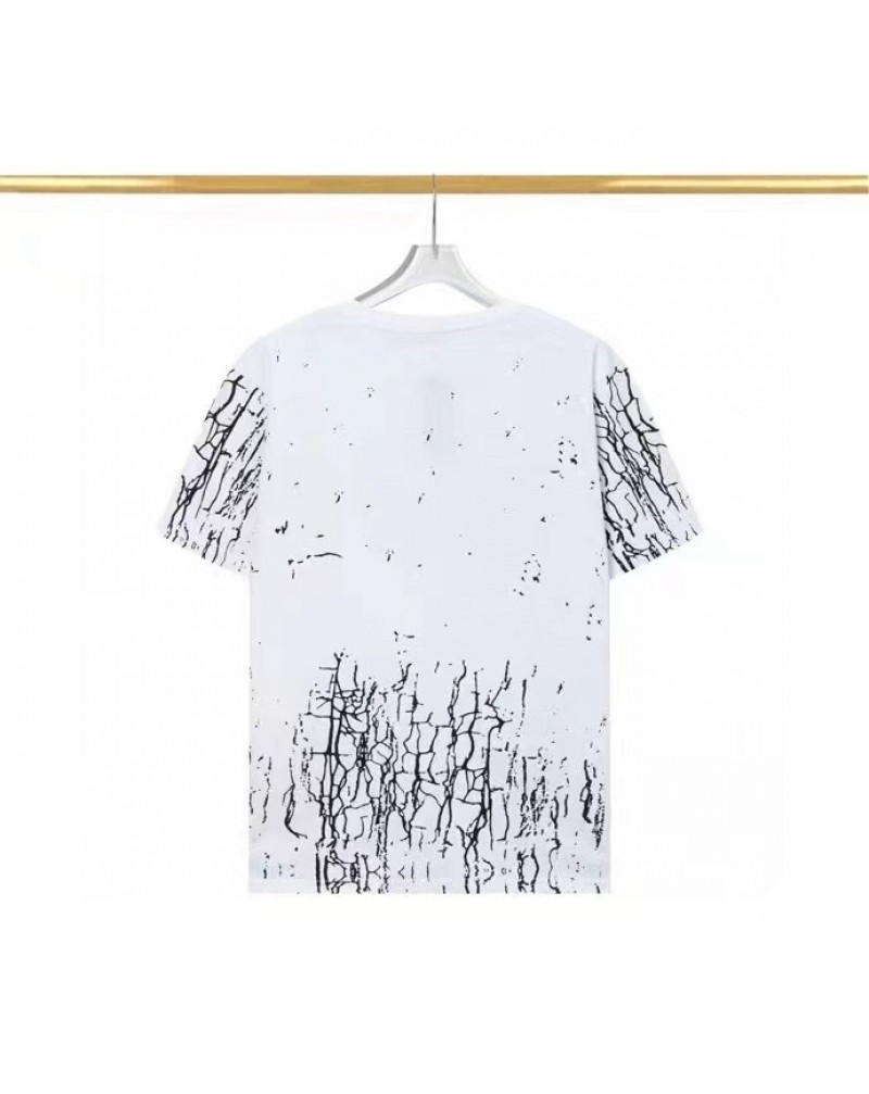 アミリ Tシャツ半袖個性潮流欧米風ティシャツ短袖ペアお揃い人気コットン製トップス