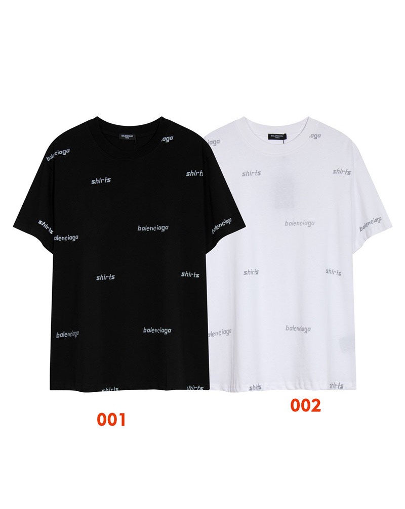 バレンシアガ Tシャツ半袖韓国風人気ファッションティシャツ短袖コットン製ソフト