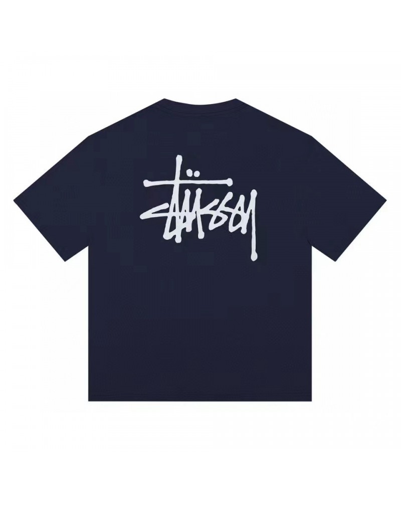 ステューシー Tシャツ半袖個性潮流ストリート風ティシャツペアルック人気カジュアルコットントップス