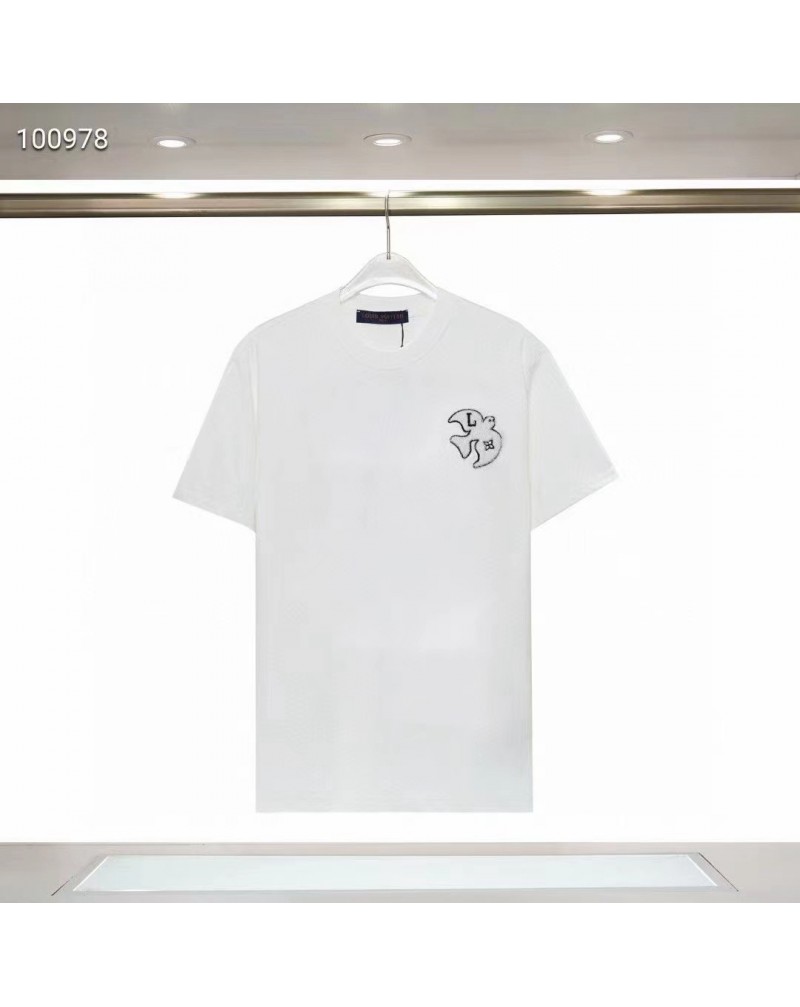 ヴィトン Tシャツ半袖カジュアルコットントップス超人気ティシャツ