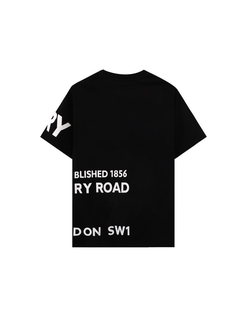 バーバリー tシャツ半袖ファッションイギリス風ティシャツコットントップスカジュアル超人気男女兼用 バーバリー tシャツ半袖ファッションイギリス風ティシャツコットントップスカジュアル超人気男女兼用