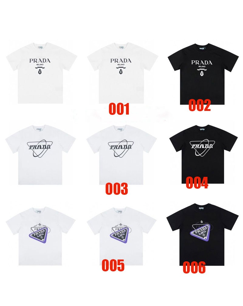 プラダ tシャツ半袖コットン製人気お洒落潮流ティシャツトップスペアお揃い新作 プラダ tシャツ半袖コットン製人気お洒落潮流ティシャツトップスペアお揃い新作