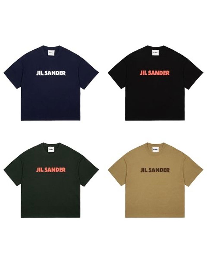 JIL SANDER Tシャツ潮流個性カジュアルティシャツ半袖コットンソフト短袖トップス
