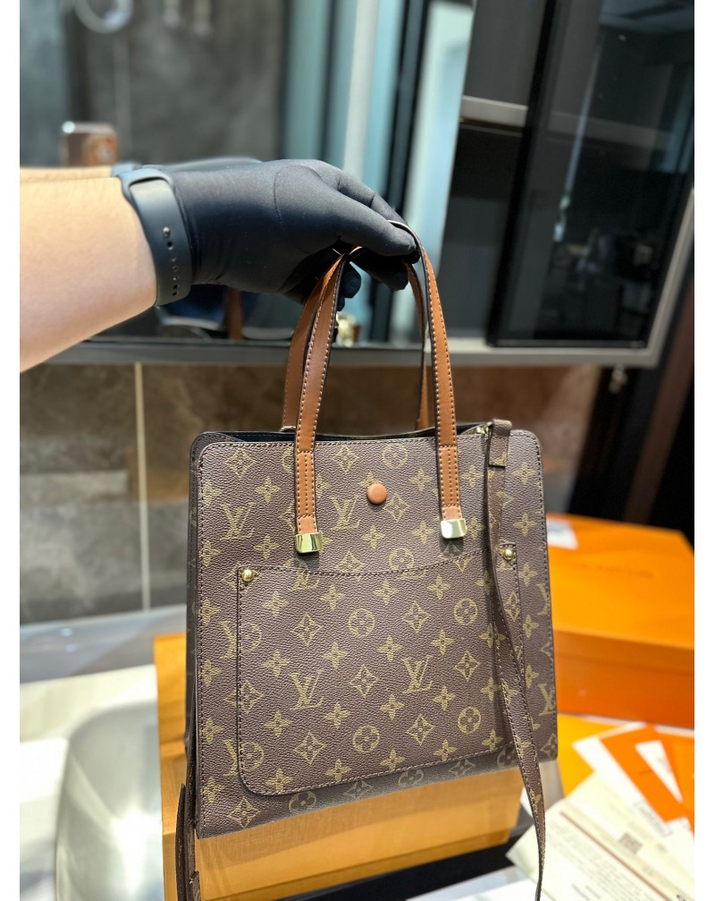 ヴィトン トートバックファッション大人気ショルダーバックお洒落モノグラム革製高級感