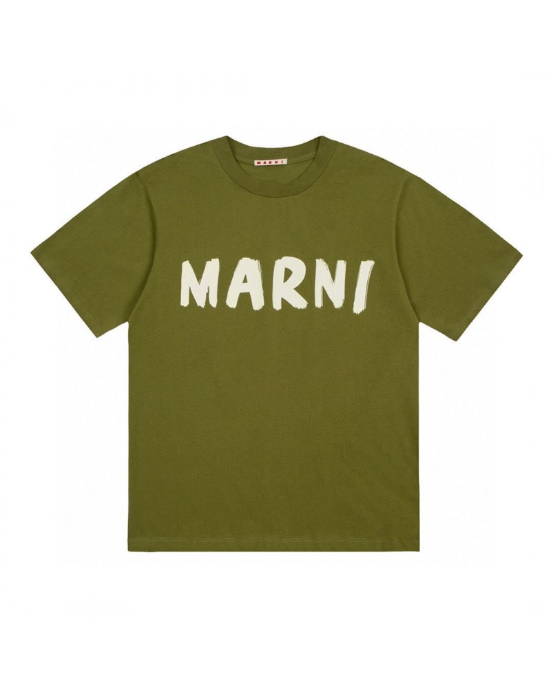 MARNI Tシャツ半袖潮流個性新作ストリート風カジュアル人気ティシャツ男女兼用