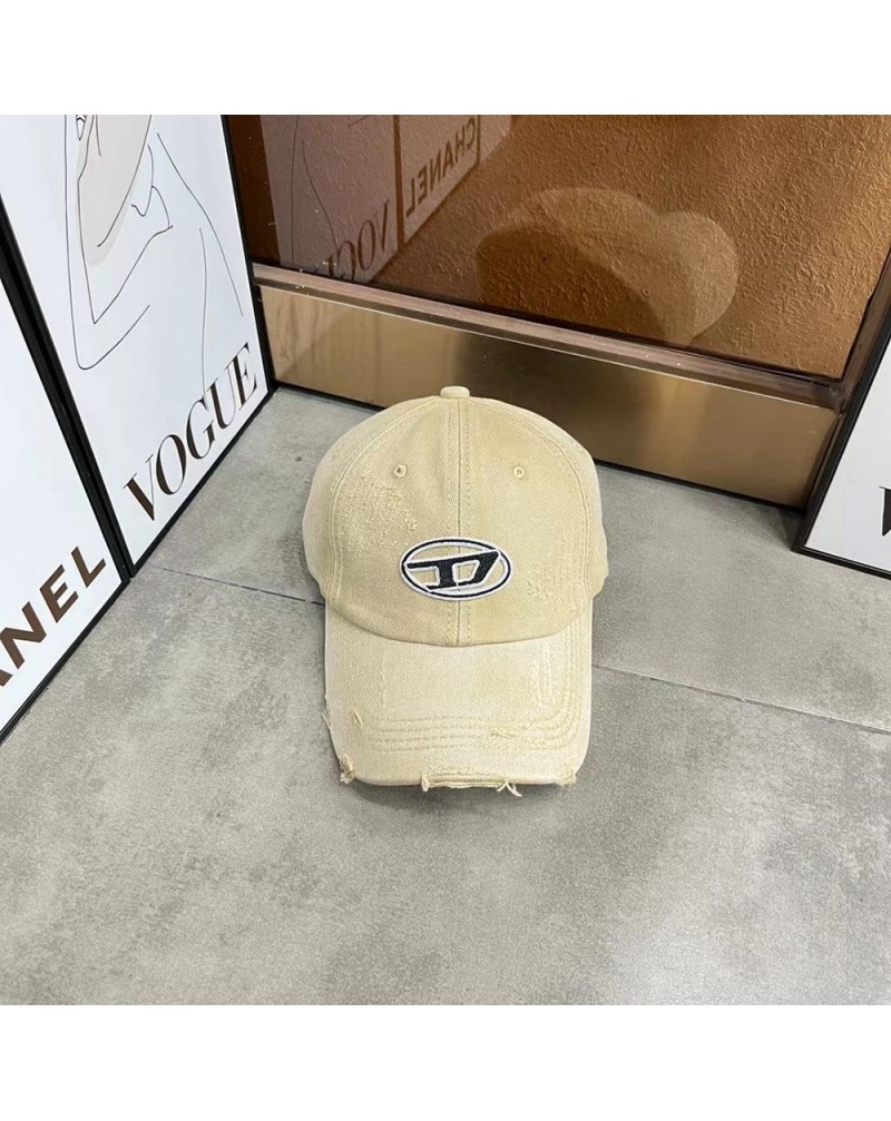 ディーセー キャップカジュアル人気潮流スタイル穴付き野球帽子男女芸能人愛用