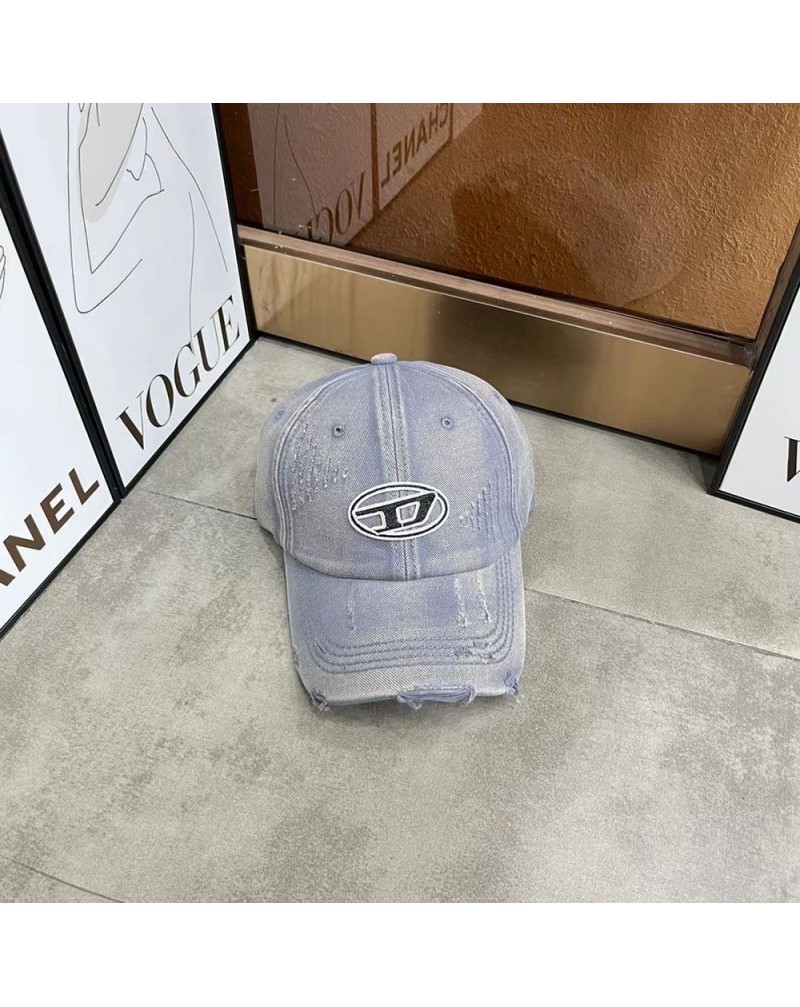 ディーセー キャップカジュアル人気潮流スタイル穴付き野球帽子男女芸能人愛用