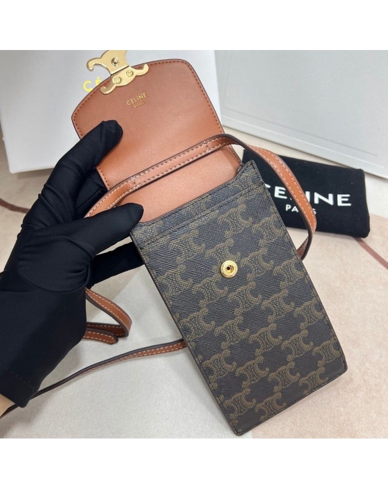 セリーヌ 携帯ショルダーバッグファッション高級ブランドミニケーターバッグ高品質レザー製 セリーヌ 携帯ショルダーバッグファッション高級ブランドミニケーターバッグ高品質レザー製