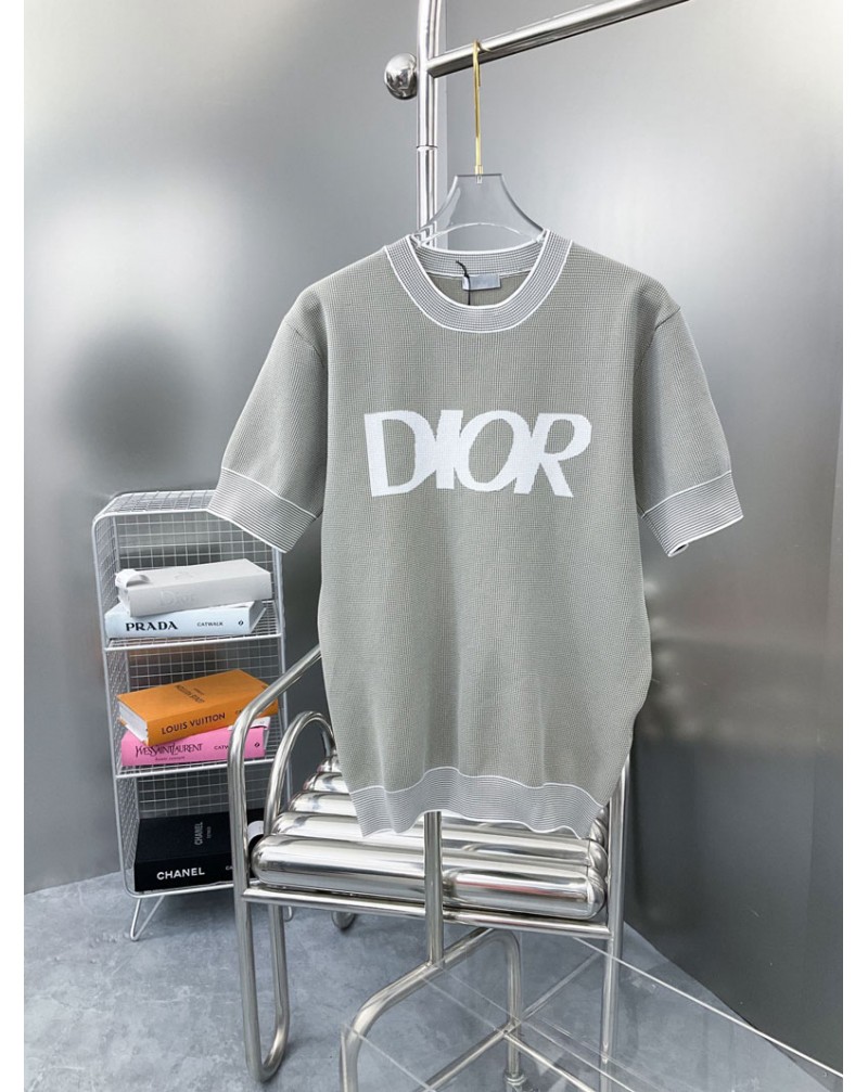 ディオール ティシャツ半袖ビーチウェア限定高級人気ソフト通気性よい夏服ウェア