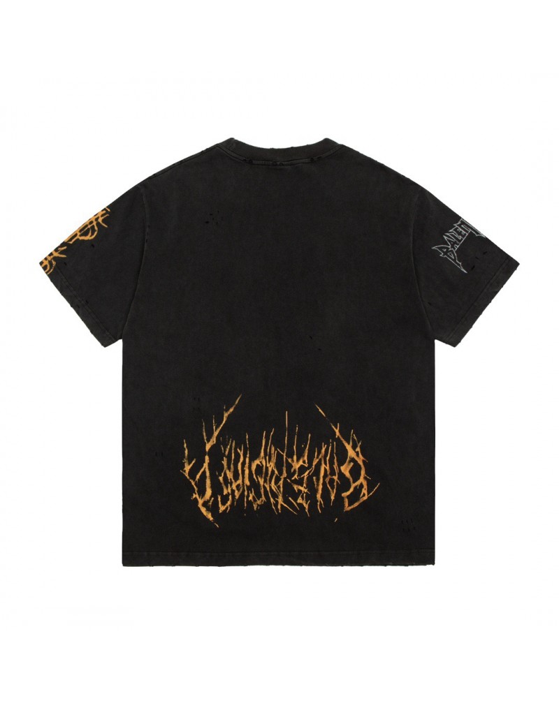 バレンシアガ Tシャツ半袖潮流個性大人気ティシャツコットン製男女兼用高品質トップス