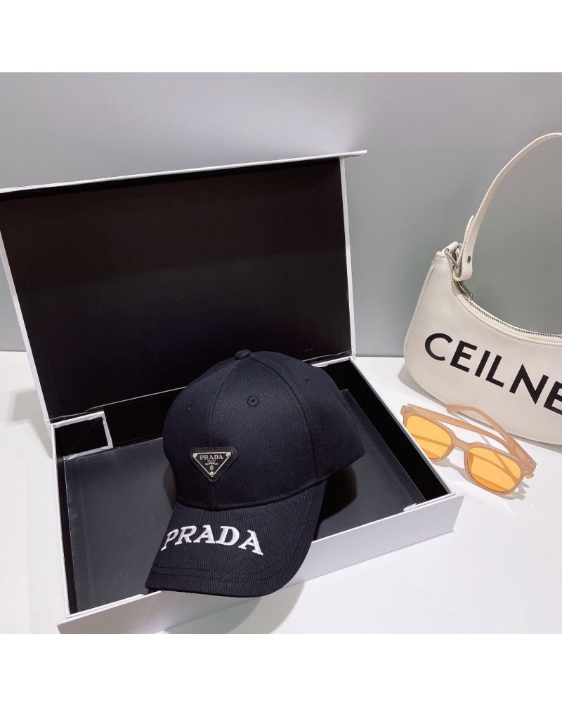 プラダ キャップカジュアル大人気ブランド野球帽子サイズ調整可能