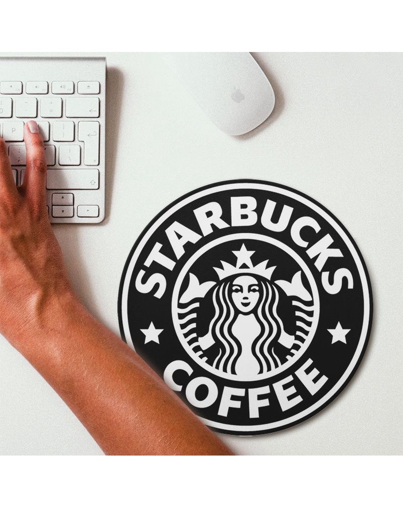 スターバックスマウスマットお洒落個性可愛い円型マット