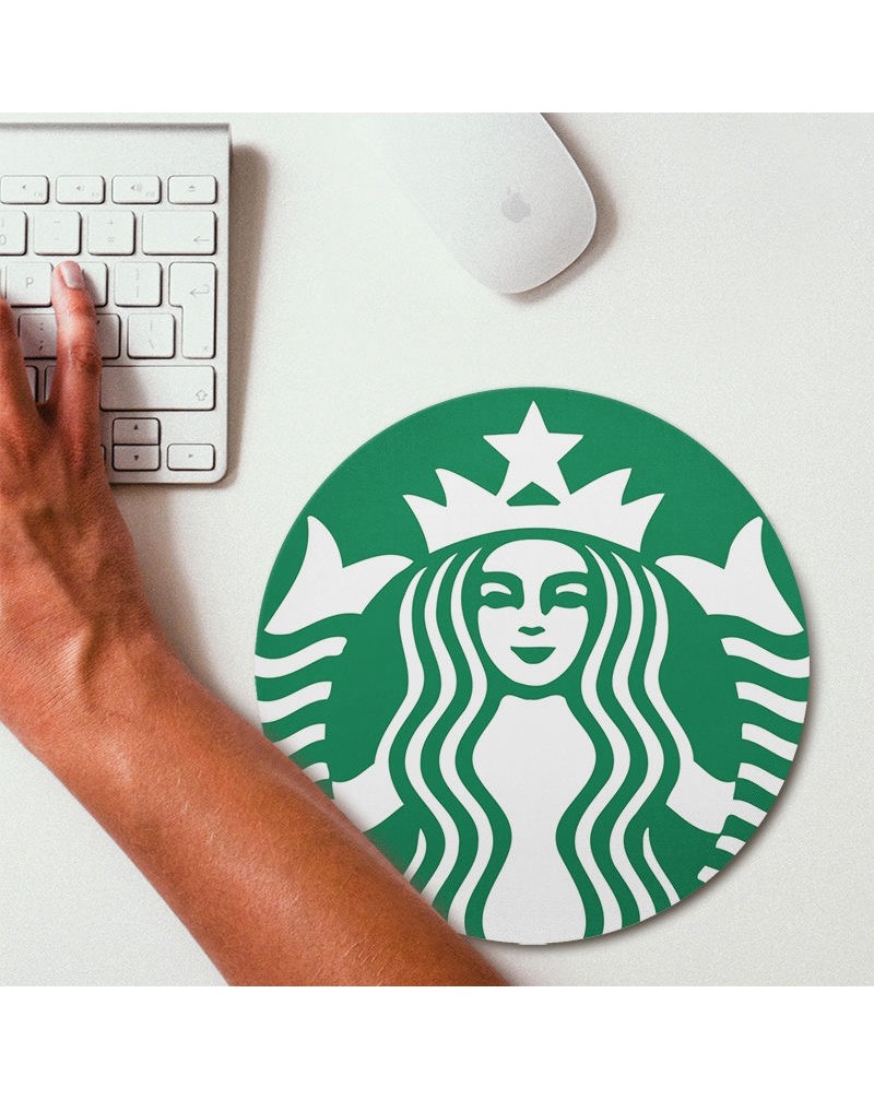 スターバックスマウスマットお洒落個性可愛い円型マット
