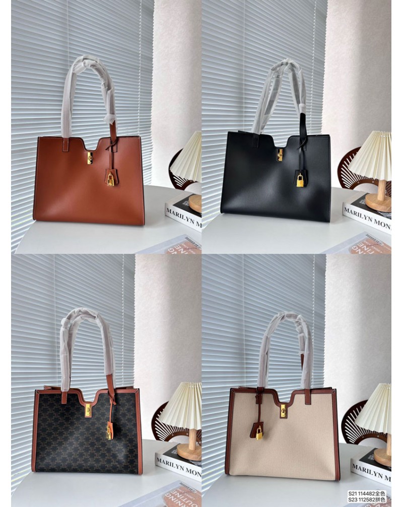 セリーヌ トートバック高級高品質革製シンプル大容量超人気ショルダーバッグ