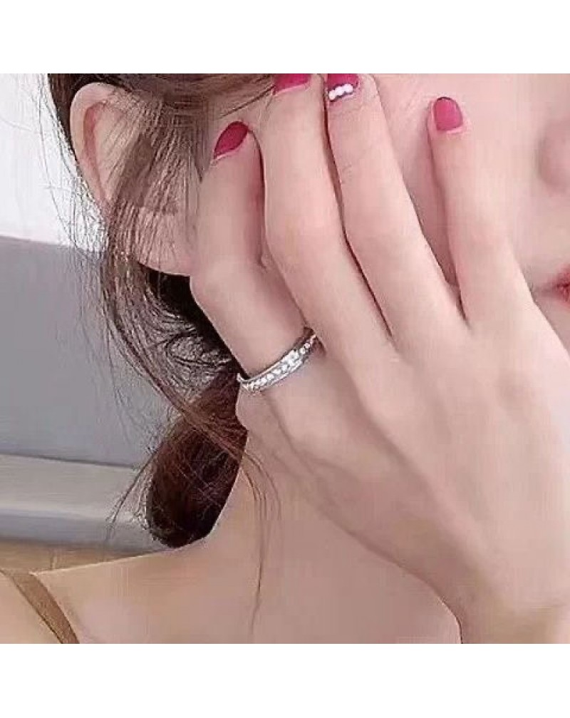 CK 指輪お洒落人気キラキラ指輪アクセサリー高級ファッション