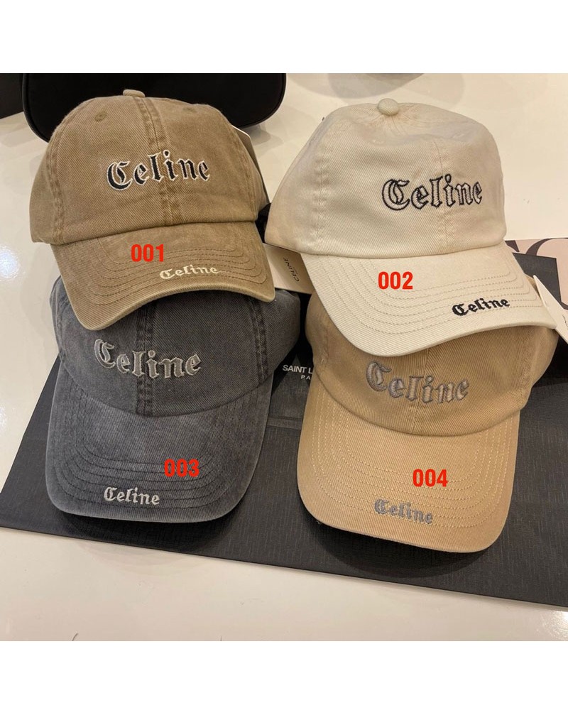 セリーヌ キャップお洒落精緻刺繍野球帽子カジュアル復古風大人気 セリーヌ キャップお洒落精緻刺繍野球帽子カジュアル復古風大人気