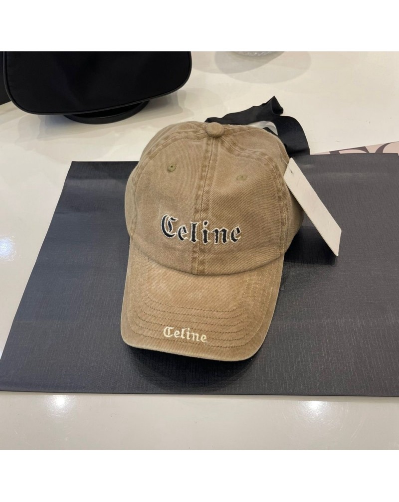 セリーヌ キャップお洒落精緻刺繍野球帽子カジュアル復古風大人気 セリーヌ キャップお洒落精緻刺繍野球帽子カジュアル復古風大人気