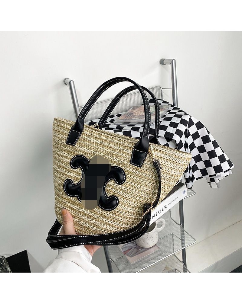 セリーヌ ミニトートカゴバッグお洒落ファッションショルダーカゴバックビーチ風