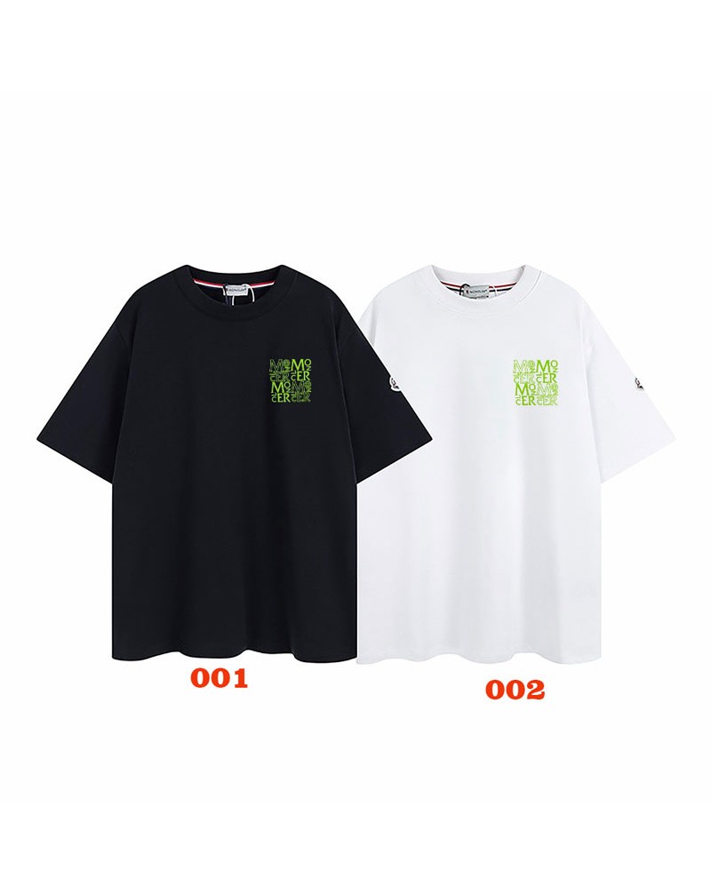 モンクレール Tシャツ半袖お洒落個性人気コットンティシャツトップス男女向け