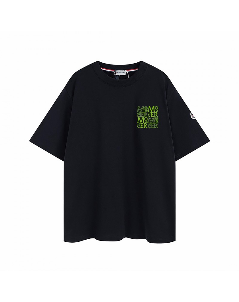 モンクレール Tシャツ半袖お洒落個性人気コットンティシャツトップス男女向け