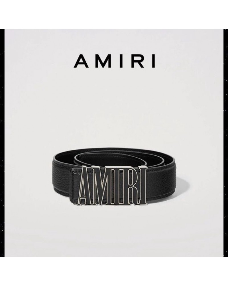 AMIRI ベルトお洒落ファッションビジネス欧米風メンズ用ベルト革製人気
