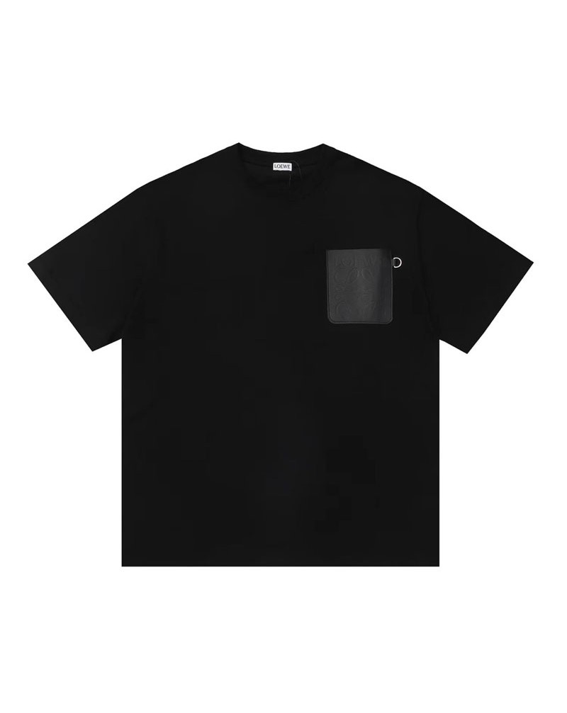 ロエベtシャツ半袖お洒落人気ブランドティシャツコットンファッション大人気ポケット付き