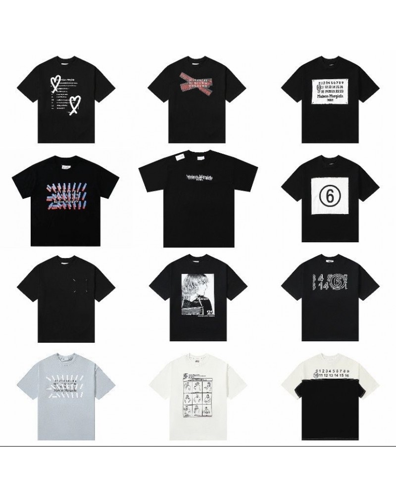 メゾンマルジェラＴシャツ半袖個性潮流人気MAISON MARGIELAティシャツ短袖男女向けファッションお洒落トップス