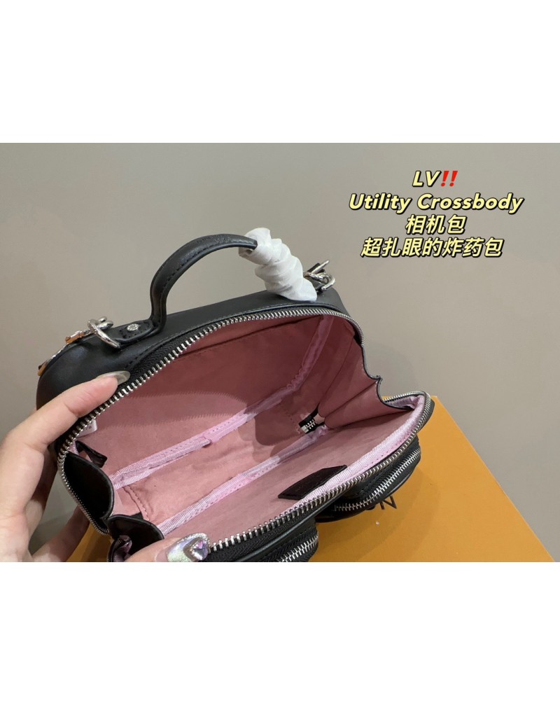 ヴィトン ショルダーバッグ高級人気crossbadyカメラバッグ高品質革製ポケット付き