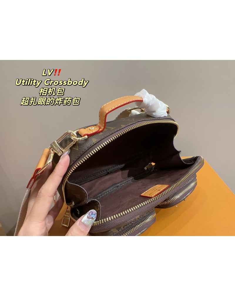 ヴィトン ショルダーバッグ高級人気crossbadyカメラバッグ高品質革製ポケット付き
