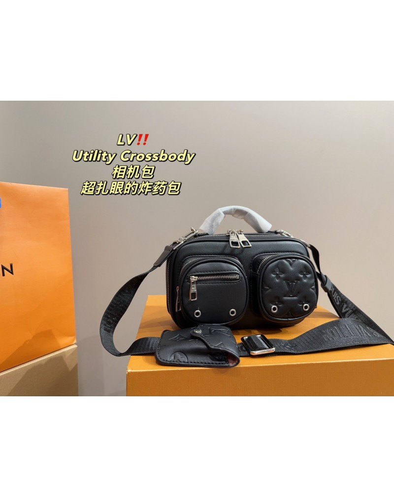 ヴィトン ショルダーバッグ高級人気crossbadyカメラバッグ高品質革製ポケット付き