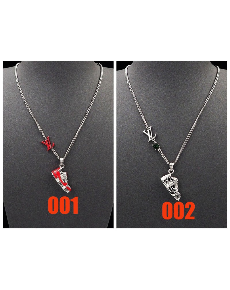 ヴィトンネックレスファッション個性潮流靴モデルペンダント付き超人気