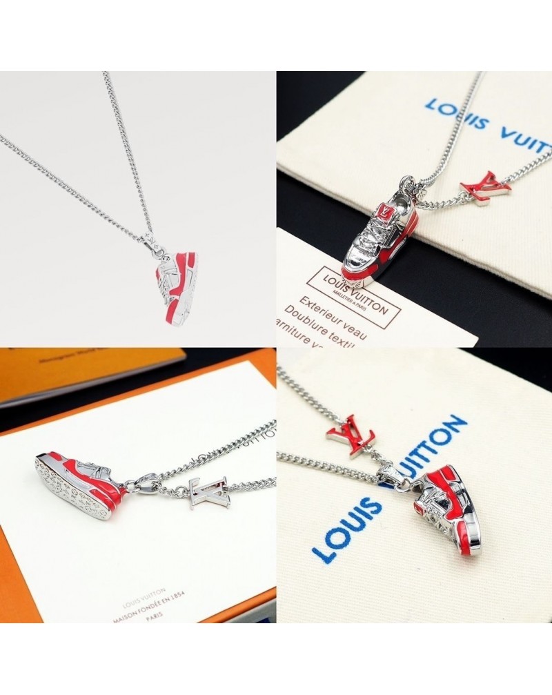 ヴィトンネックレスファッション個性潮流靴モデルペンダント付き超人気