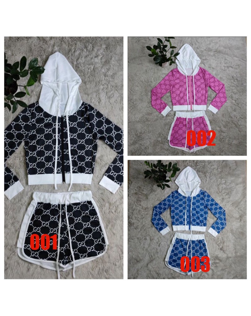 グッチ tシャツハーフパンツ２点セットアップファッション欧米風