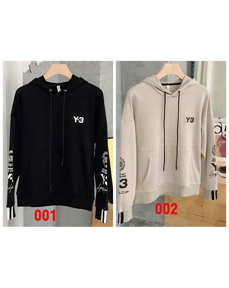 Y-3パーカーフード付き個性潮流スウェット服男女兼用