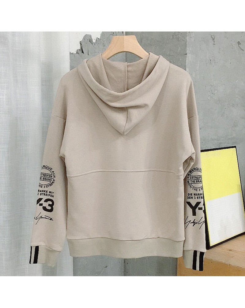 Y-3パーカーフード付き個性潮流スウェット服男女兼用