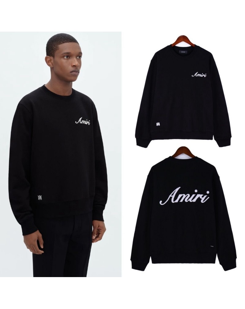 AMIRI パーカーフード付きカジュアル人気スウェット服男女向けコットン
