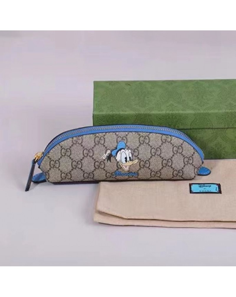 グッチ ペン袋可愛いダック頭付きペン収納ケース