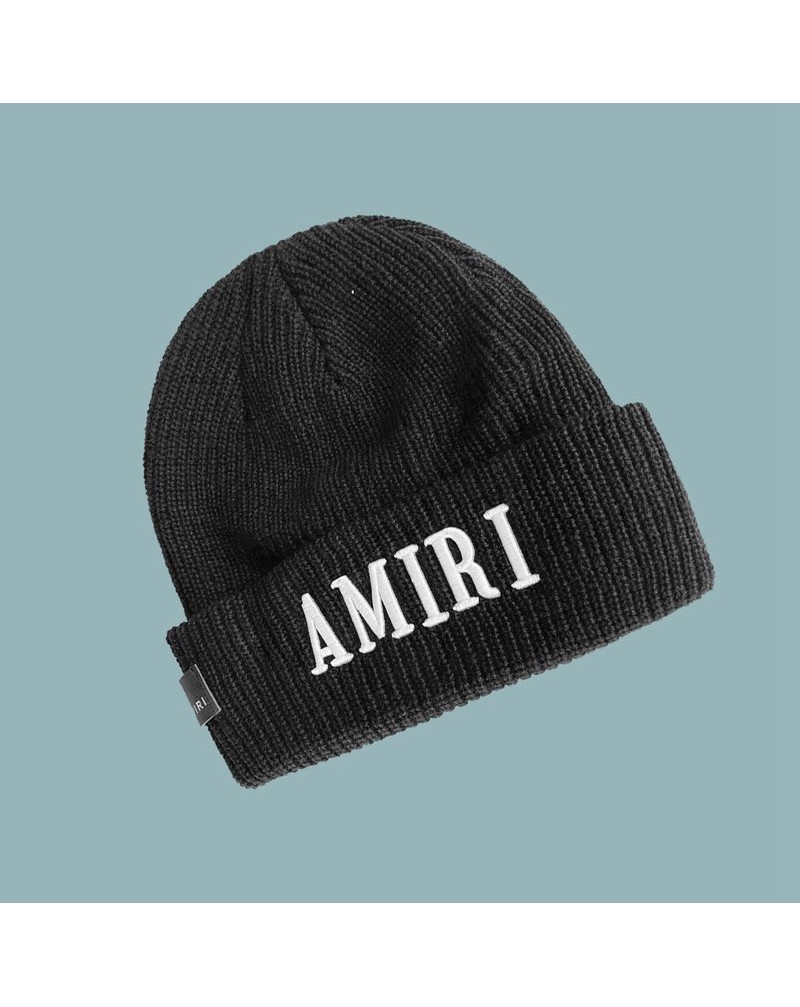 アミリ ニット帽カジュアル人気ブランド編みハット男女兼用